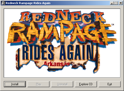Redneck Rampage Rides Again - Arkansas Microsoft Windows PC CD-PC Gamez USA