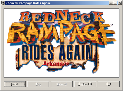 Redneck Rampage Rides Again - Arkansas Microsoft Windows PC CD-PC Gamez USA