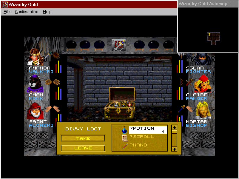 Wizardry Gold Microsoft Windows PC CD-PC Gamez USA