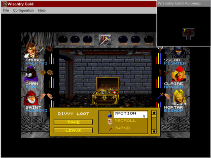 Wizardry Gold Microsoft Windows PC CD-PC Gamez USA