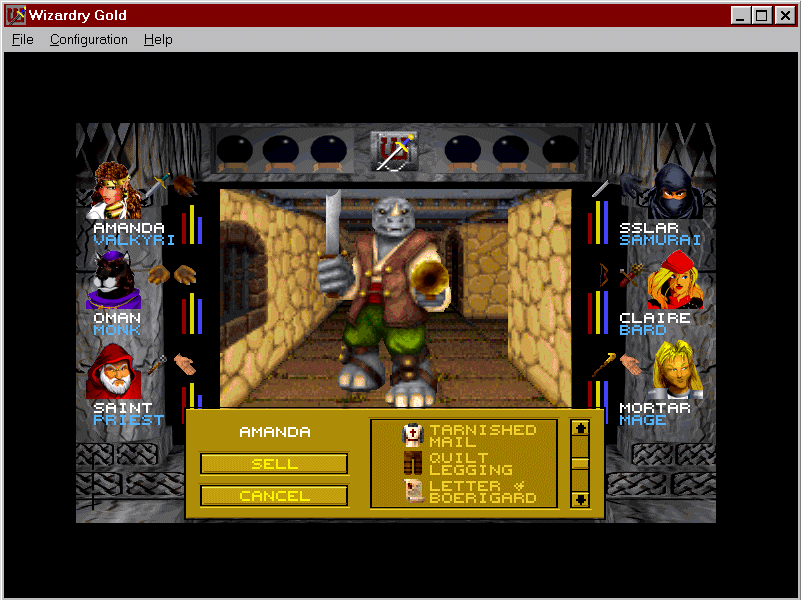 Wizardry Gold Microsoft Windows PC CD-PC Gamez USA