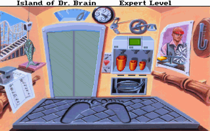 The Island of Dr. Brain Microsoft Windows PC CD-PC Gamez USA