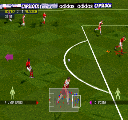 Adidas Power Soccer '98 Microsoft Windows PC CD-PC Gamez USA