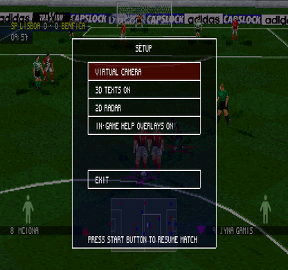 Adidas Power Soccer '98 Microsoft Windows PC CD-PC Gamez USA