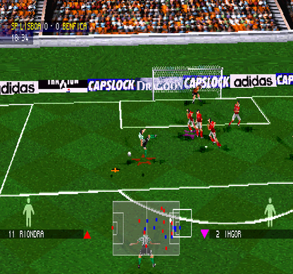 Adidas Power Soccer '98 Microsoft Windows PC CD-PC Gamez USA