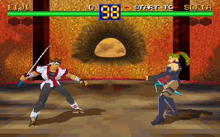 Battle Arena Toshinden Microsoft Windows PC CD-PC Gamez USA