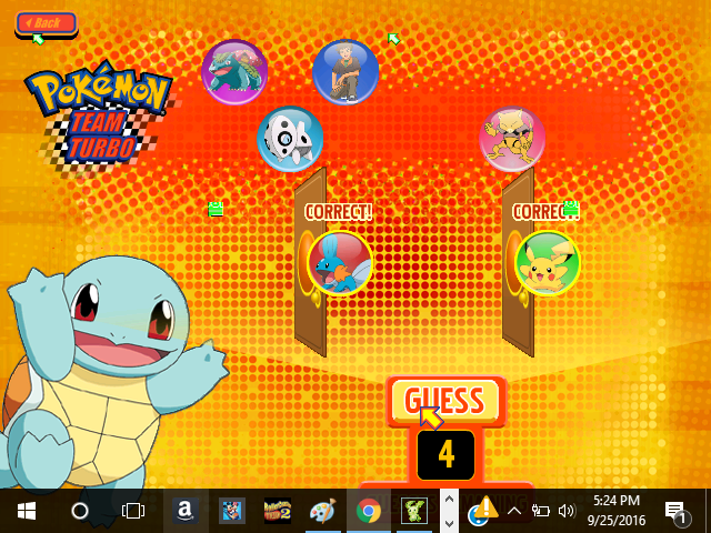 Pokémon Team Turbo Microsoft Windows PC CD-PC Gamez USA