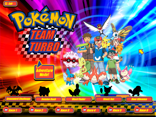Pokémon Team Turbo Microsoft Windows PC CD-PC Gamez USA