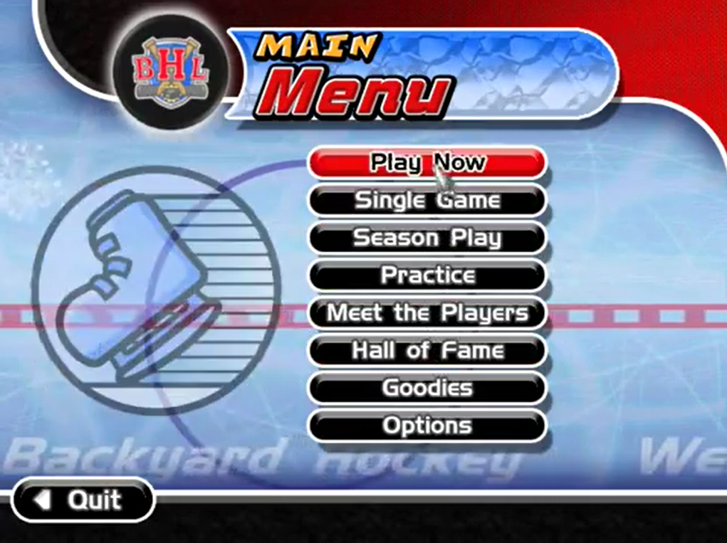 Backyard Hockey Microsoft Windows PC CD-PC Gamez USA