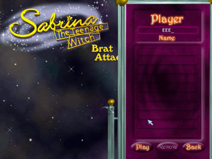Sabrina the Teenage Witch Brat Attack Microsoft Windows PC CD-PC Gamez USA