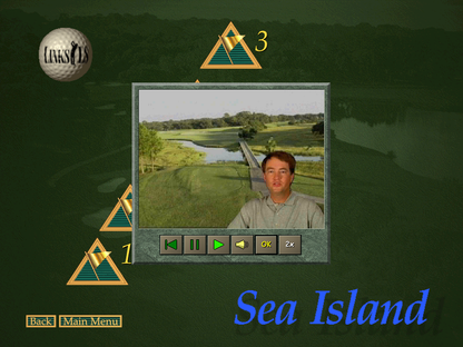 Links LS Tour Player - Davis Love III at Sea Island - The Cloister Microsoft Windows PC CD-PC Gamez USA