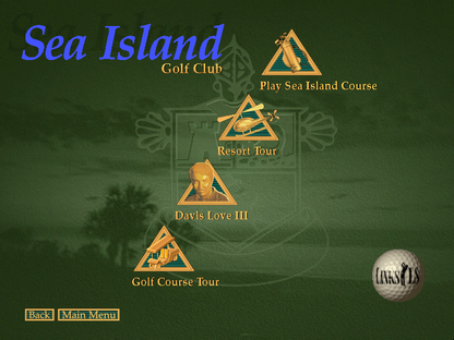 Links LS Tour Player - Davis Love III at Sea Island - The Cloister Microsoft Windows PC CD-PC Gamez USA