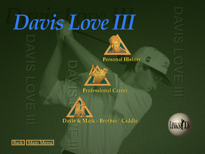 Links LS Tour Player - Davis Love III at Sea Island - The Cloister Microsoft Windows PC CD-PC Gamez USA