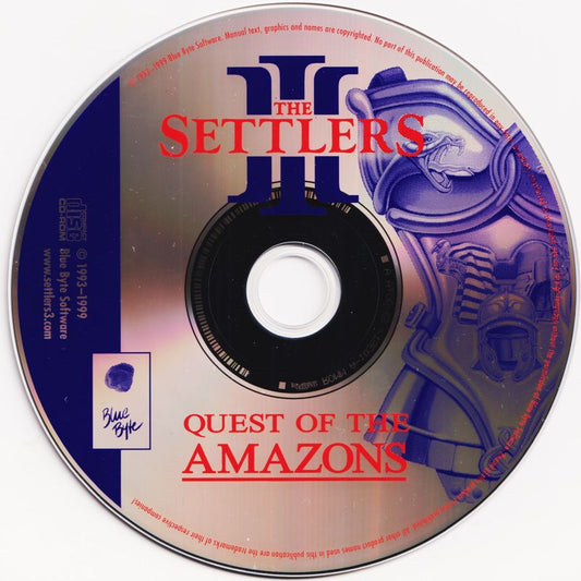 Settlers III Quest of the Amazons Microsoft Windows PC CD-PC Gamez USA