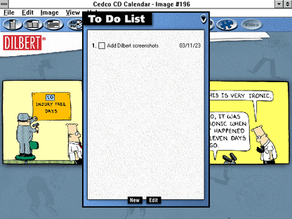 Dilbert - Not Just a Calendar Microsoft Windows PC CD-PC Gamez USA
