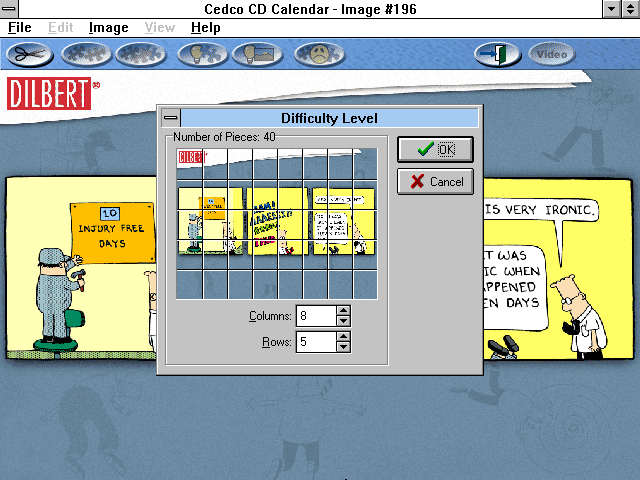 Dilbert - Not Just a Calendar Microsoft Windows PC CD-PC Gamez USA