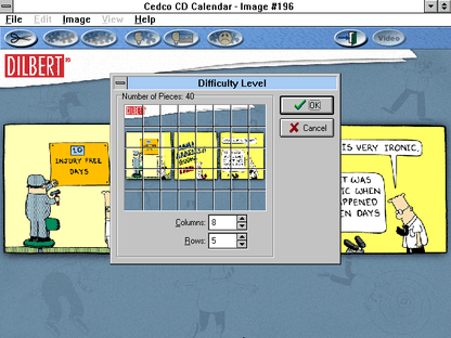 Dilbert - Not Just a Calendar Microsoft Windows PC CD-PC Gamez USA