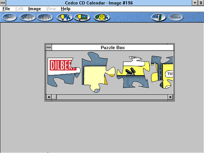 Dilbert - Not Just a Calendar Microsoft Windows PC CD-PC Gamez USA