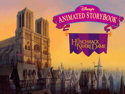 Disney's The Hunchback of Notre Dame Animated StoryBook Microsoft Windows PC CD-PC Gamez USA