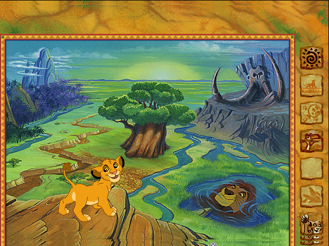 The Lion King Activity Centre Microsoft Windows PC CD-PC Gamez USA