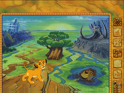 The Lion King Activity Centre Microsoft Windows PC CD-PC Gamez USA