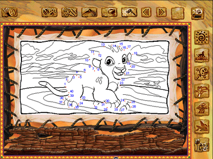 The Lion King Activity Centre Microsoft Windows PC CD-PC Gamez USA