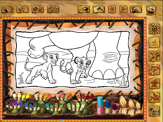 The Lion King Activity Centre Microsoft Windows PC CD-PC Gamez USA