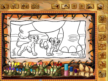 The Lion King Activity Centre Microsoft Windows PC CD-PC Gamez USA