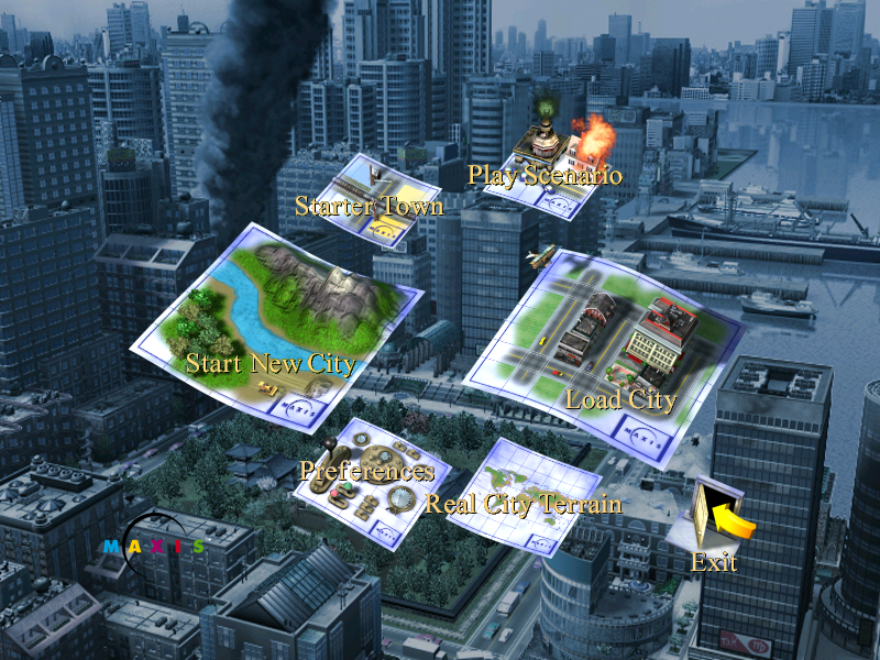 SimCity 3000 Unlimited Microsoft Windows PC CD-PC Gamez USA