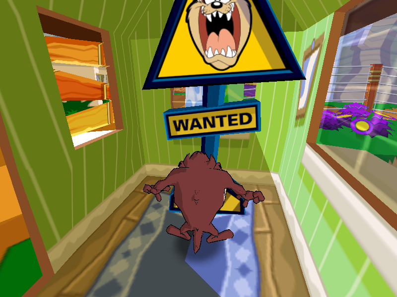 Taz Wanted Microsoft Windows PC CD-PC Gamez USA