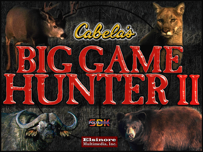 Cabela's Big Game Hunter II Disc 1-2 Microsoft Windows PC CD-PC Gamez USA