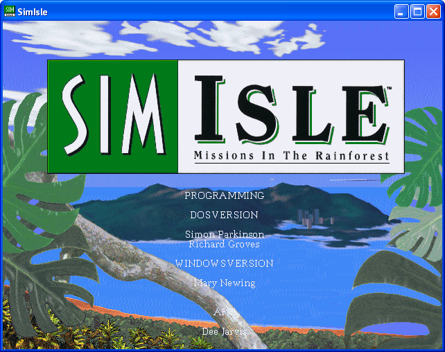 SimIsle - Missions in the Rainforest Microsoft Windows PC CD-PC Gamez USA