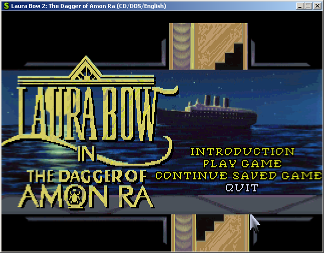 Laura Bow in the Dagger of Amon Ra Microsoft Windows PC CD-PC Gamez USA
