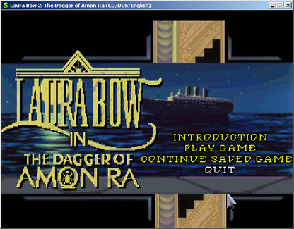Laura Bow in the Dagger of Amon Ra Microsoft Windows PC CD-PC Gamez USA