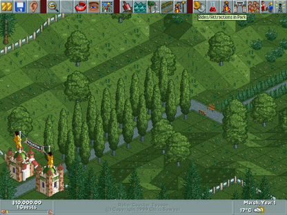 RollerCoaster Tycoon Microsoft Windows PC CD-PC Gamez USA