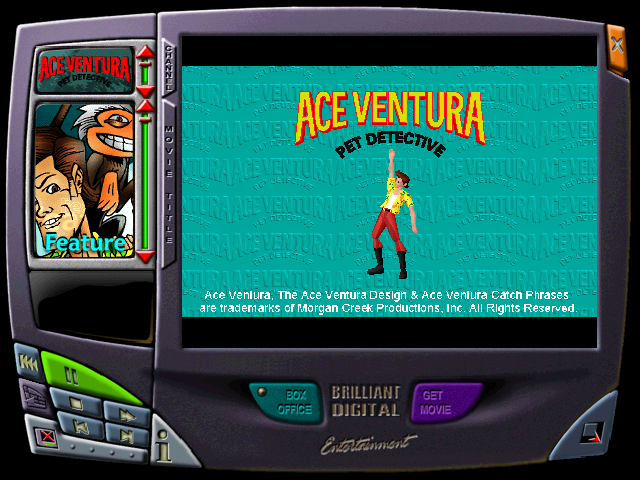 Ace Ventura Pet Detective Microsoft Windows PC CD-PC Gamez USA
