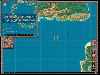 Admiral Sea Battles Microsoft Windows PC CD-PC Gamez USA