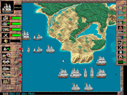 Admiral Sea Battles Microsoft Windows PC CD-PC Gamez USA