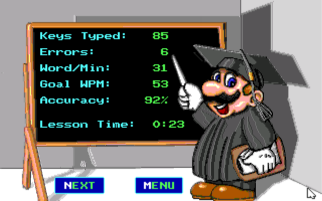 Mario Teaches Typing Microsoft Windows PC CD-PC Gamez USA