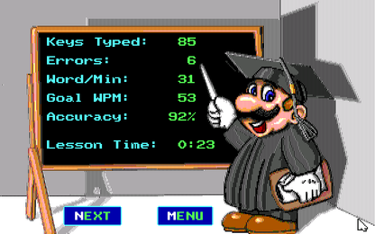Mario Teaches Typing Microsoft Windows PC CD-PC Gamez USA