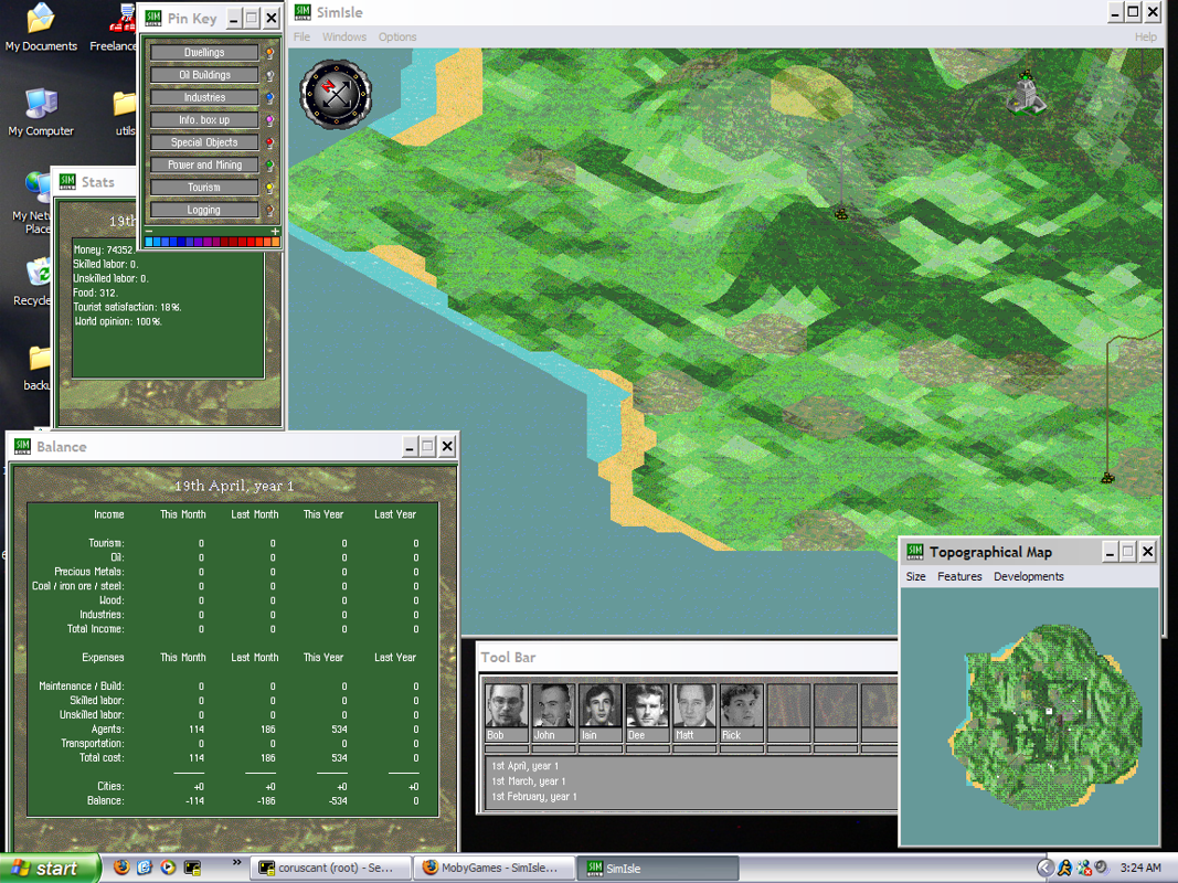 SimIsle - Missions in the Rainforest Microsoft Windows PC CD-PC Gamez USA