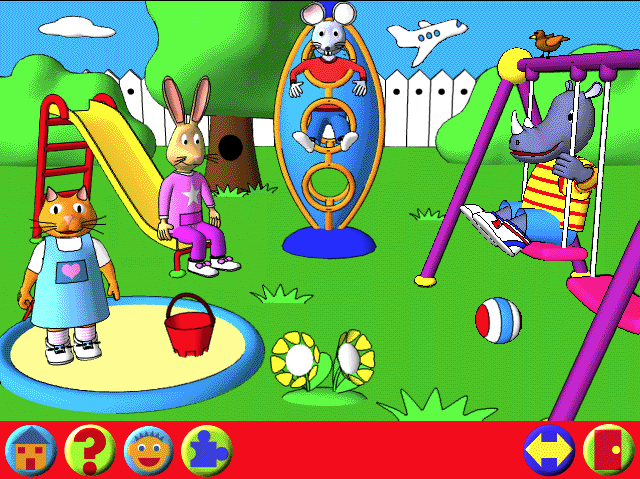 Learning Land 1 - At the Playground Microsoft Windows PC CD-PC Gamez USA