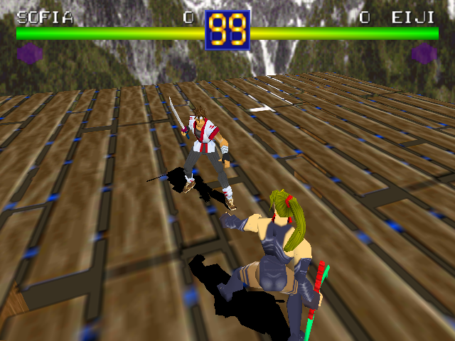 Battle Arena Toshinden Microsoft Windows PC CD-PC Gamez USA