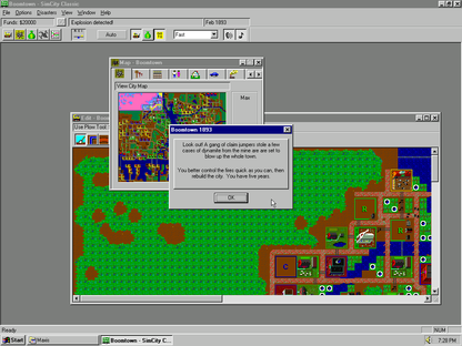 SimCity Classic Microsoft Windows PC CD-PC Gamez USA