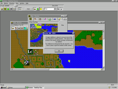SimCity Classic Microsoft Windows PC CD-PC Gamez USA