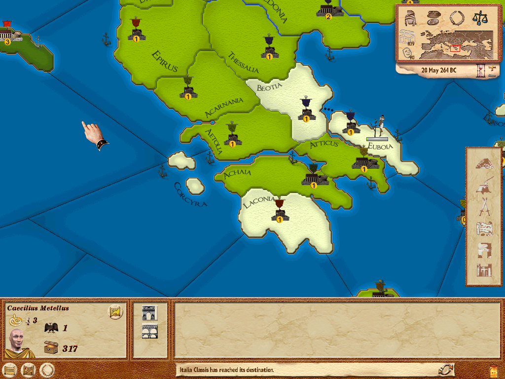 Pax Romana Microsoft Windows PC CD-PC Gamez USA