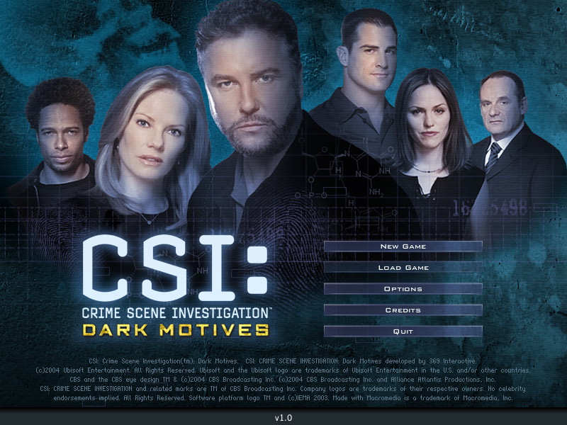 CSI Crime Scene Investigation Dark Motives Disc 1-3 Microsoft Windows PC CD-PC Gamez USA