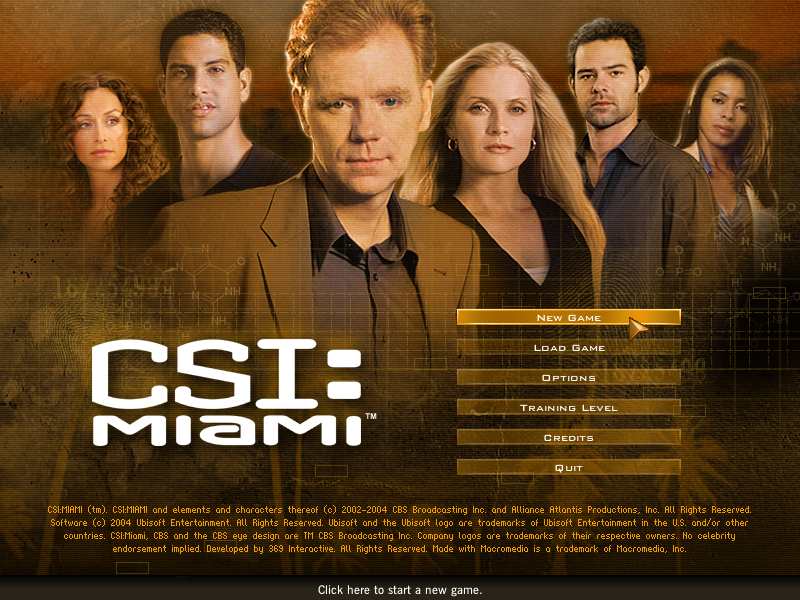 CSI Miami Disc 1-3 Microsoft Windows PC CD-PC Gamez USA