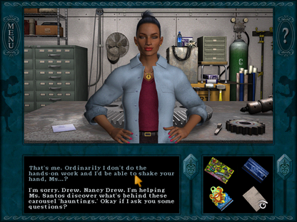 Nancy Drew Mystery 8 The Haunted Carousel Microsoft Windows PC CD-PC Gamez USA