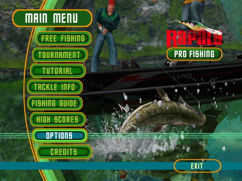 Rapala Pro Fishing Microsoft Windows PC CD-PC Gamez USA